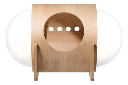 Casa Para Gatos Estilo Cápsula Beige